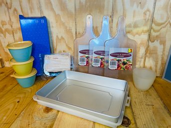 Kitchen Items- Tupperware, Pampered Chef And More