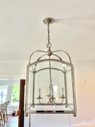 Klaffs Glass Lantern Coastal Style Ceiling Chandelier