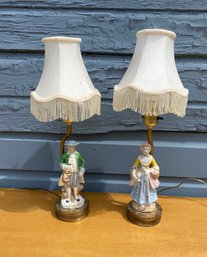 Pair Figural Lamps