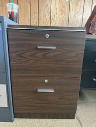 Two Drawer Letter Filing Cabinet