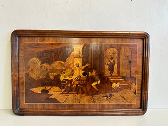 A Gorgeous Chickasaw Furniture Manuf Co Wooden Tray