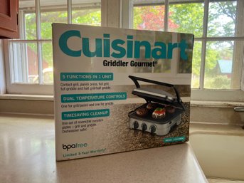 Cuisinart Griddler Gourmet With Original Box - Used