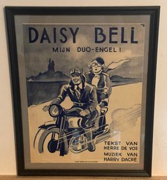 Framed Daisy Bell Print