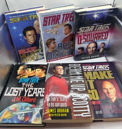 Lot Of 6 Star Trek Books