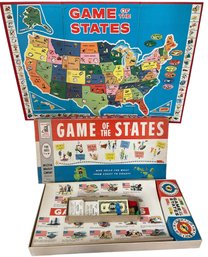 Vintage 1960 'Game Of The States' Board Game