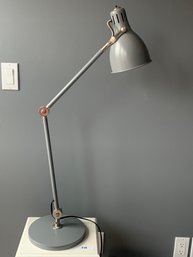 Gun Metal Grey Tall Desk Lamp