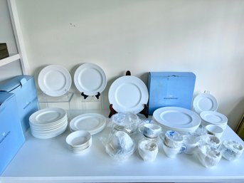 Collection Of White Wedgewood Dinner Service