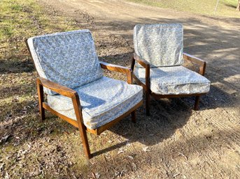Pair Of Danish Style Sitting Chairs