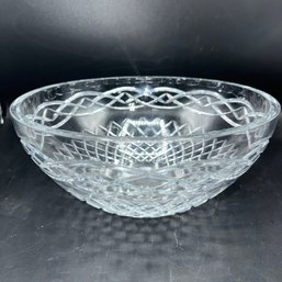 Gorgeous Galway Crystal 11 In Bowl