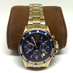 Michael Kors Everest Pave Gold-Tone Watch  (LOC: W1)