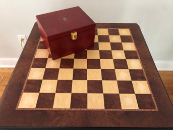 The House Of Staunton Chess Board And Game Pieces