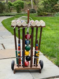 Vintage Croquet Set