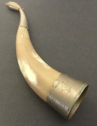 Unique Hanging Horn & Metal Casing.