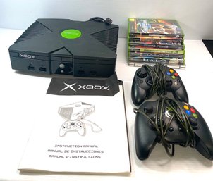 X- Box Gaming Console With Games - Halo - Halo2 - Underground NFS2 - Star Wars -brute Force - Dead Or Alive 3