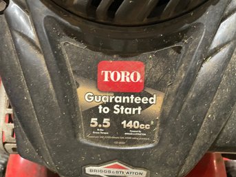 Toro 20” Red Push Mower