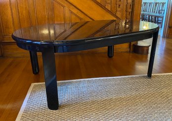 Maurice Villency Gloss Black Dining Table - Originally Paid Over 1,000$!
