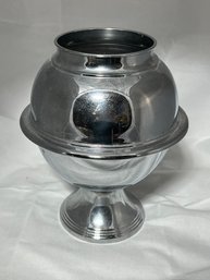 Lehman Bros NYC Chromium Plated Ice Bucket