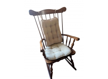 Colonial Style Maple Rocking Chair