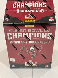 2021 Panini Super Bowl LV Limited Edition Champions Tampa Bay Buccaneers Set.  Sealed Blaster Box.