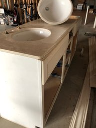 Double Vanity With Sinks - See Description And Photos