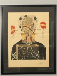 Salvador Dali Signed Lithograph - Memories Of Surrealism - Surrealist King