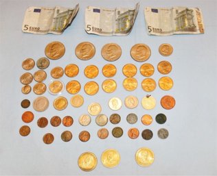 A Great Collection Of Coins & Currency