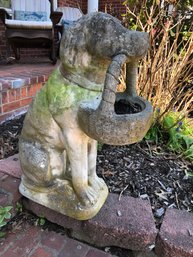 Cement Labrador Retriever Planter/ Lawn Ornament