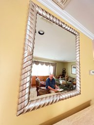 Silver Finished Framed Hall Mirror