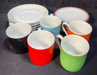 MCM Ceramic Five Piece Tea Set From Chase Japan With Six Seltmann Weiden Saucers Bavaria Germany