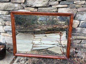 Heavy Duty Well Made Wooden Mirror