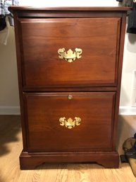 Winners Only Cherry File Cabinet W Key (retail $600)