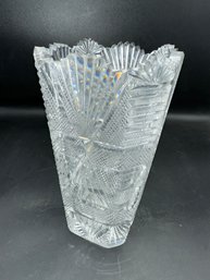 Heritage Cut Glass Vase