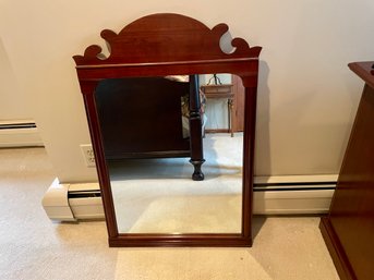 Attractive Wood Framed Wall Mirror