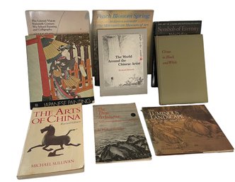 A Collection Of Nine Books On Chinese Art