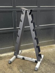 Body Solid GDR44 Vertical A- Frame Dumbbell Rack ( Retail $152 )