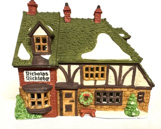 Department 56, Dickens Village Series, 1988, Nicholas Nickleby Cottage