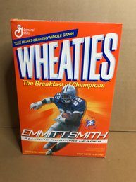 EMMITT SMITH Wheaties Box