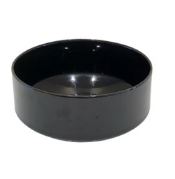 Signed Glossy Black Bowl