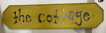 Hand Made Wooden Sign