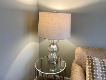 Mercury Glass Style Table Lamp