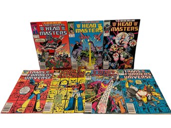 (7) Transformer Comic Books. 1-3 And 1-4