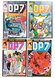 1986 Marvel Comics New Universe D.P.7 #1 THRU #4