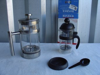 French Coffee Press Lot Of 2 PCS