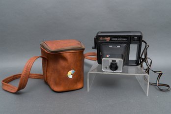 Vintage Kodak Handle 2 Instant Camera With Case