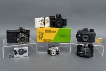 Collection Of Assorted Vintage Miniature Cameras - GTW, Sida And More!