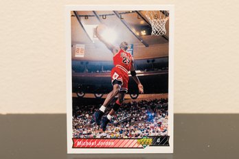 1992 Upper Deck Michael Jordan Basketball Card