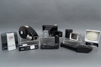 Collection Of Misc. Vintage Camera And Film Accesories, Equipment, And More!