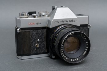 Vintage Mamiya/Sekor DSX 1000 SLR Camera With Auto SX F1.8/55MM Lens