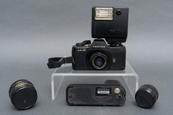 Vintage Asahi Pentax Auto 110 Camera Kit
