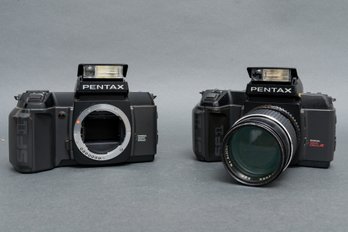 Pair Of Asahi Pentax Cameras